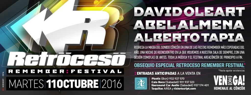 Retroceso Area 2016